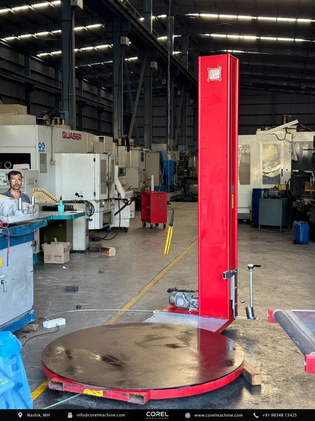 Used PACK PALLET WRAPPING MACHINE — Miscellaneous