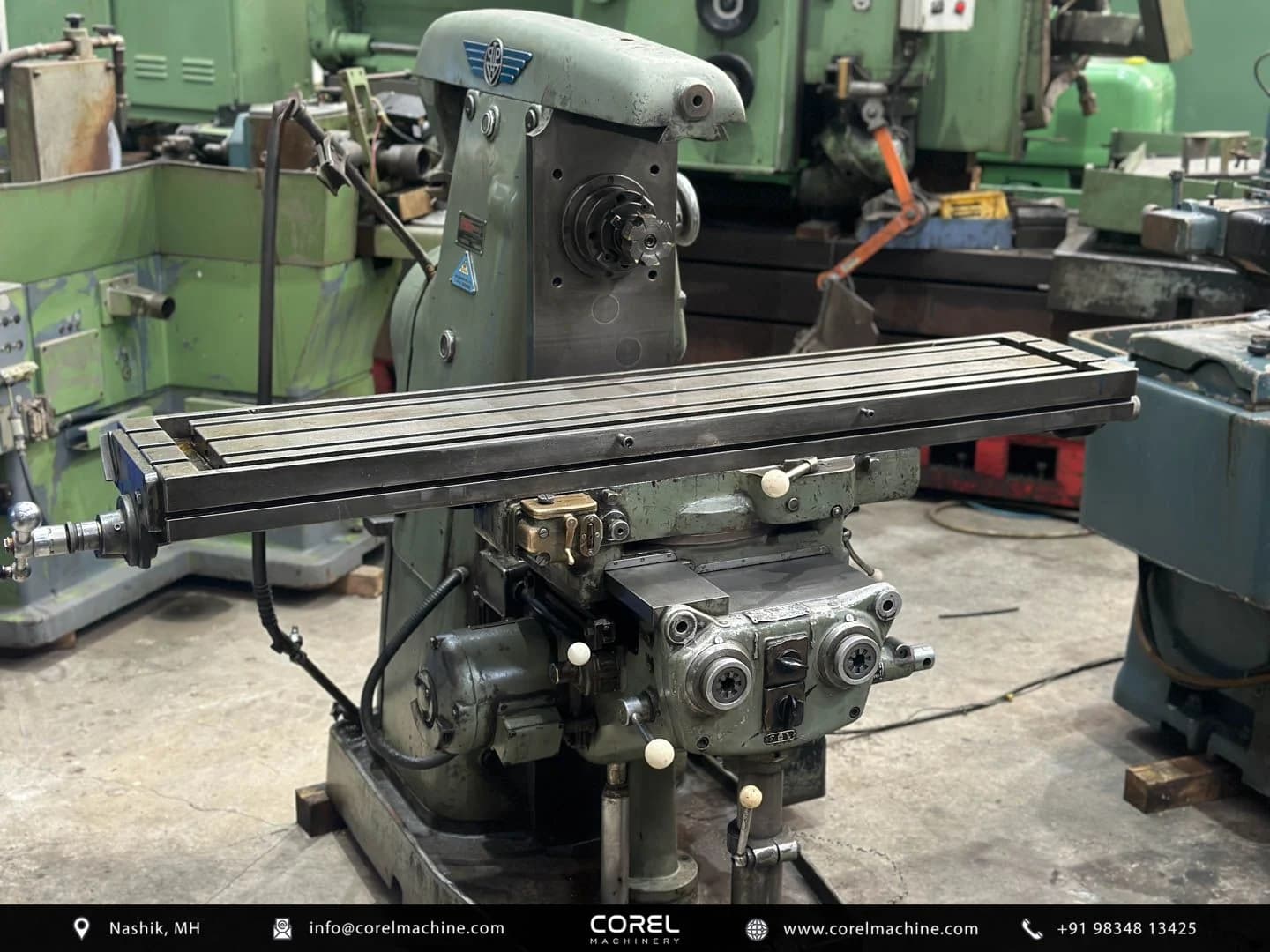 Used PEDERSEN DENMARK PU3 UNIVERSAL MILL — Milling Machines