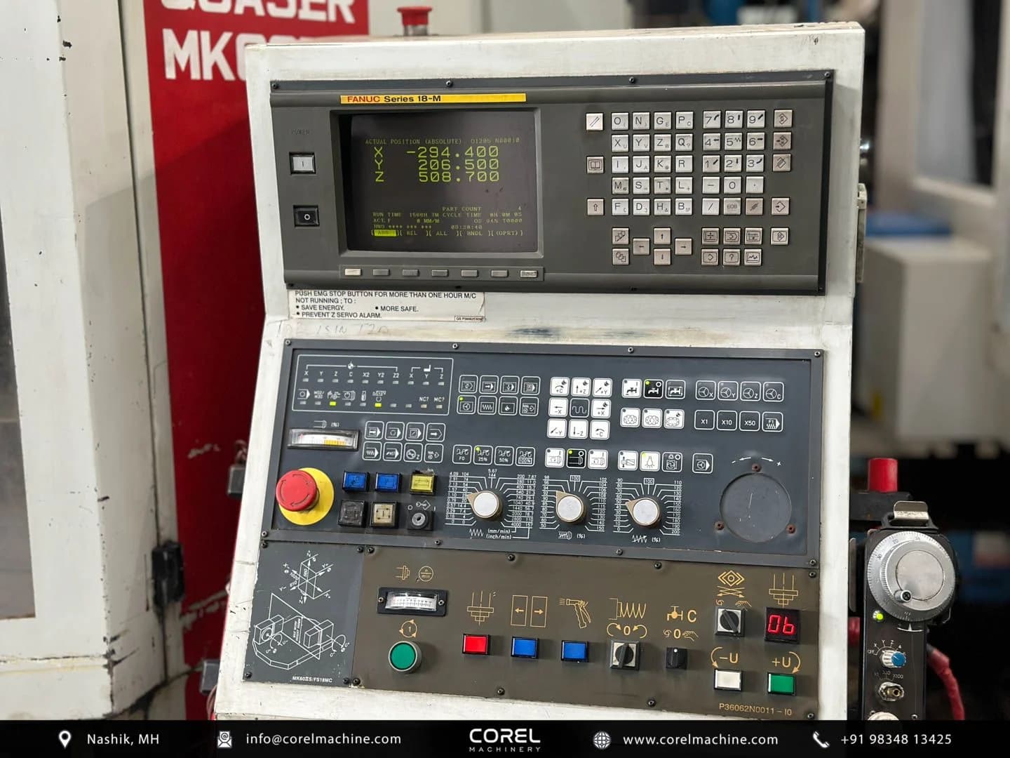 Used QUASER MK 60 II S TWIN PALLET VMC — Vertical Machining Centers