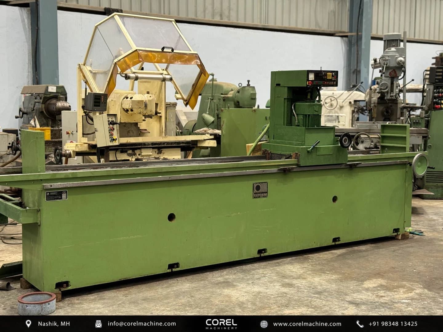 Used REFORM 2500MM BLADE GRINDER — Surface Grinders