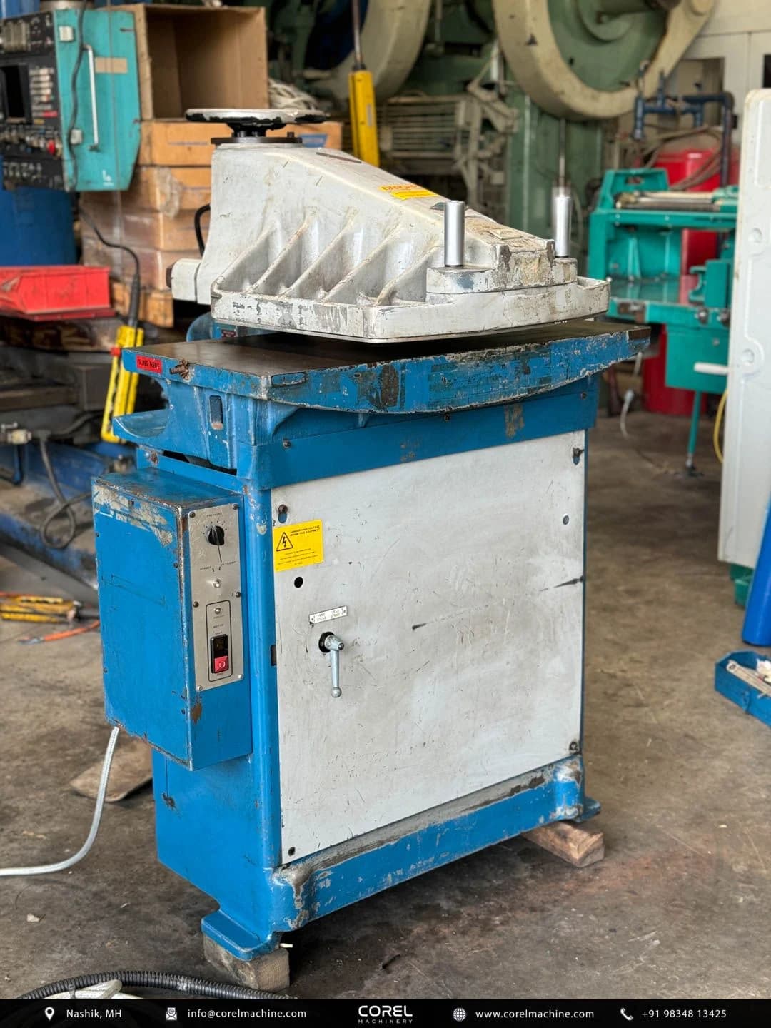 Used SAMCO HYDRAULIC CLICKER PRESS — Miscellaneous