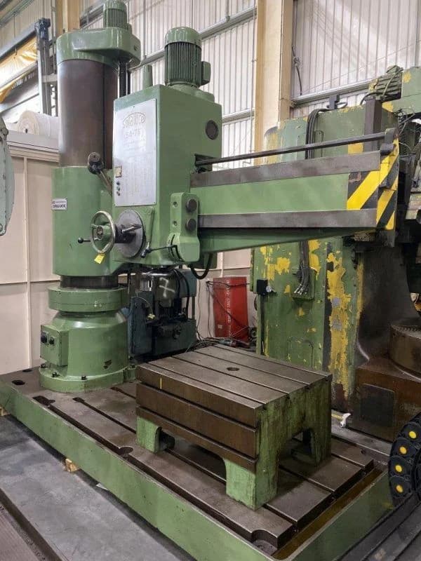 Used Soraluce Model S4 – 7’6” Radial Arm Drill — Drills