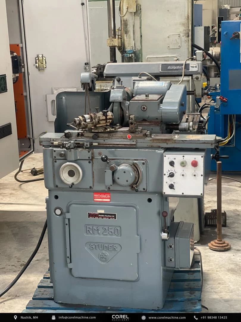 Used STUDER RM250 CYLINDRICAL GRINDER — Cylindrical Grinders