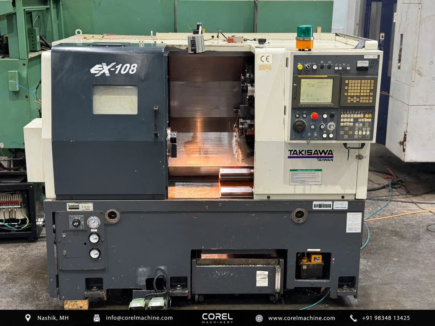 Used TAKISAWA EX-108 CNC LATHE — CNC Turning Centers