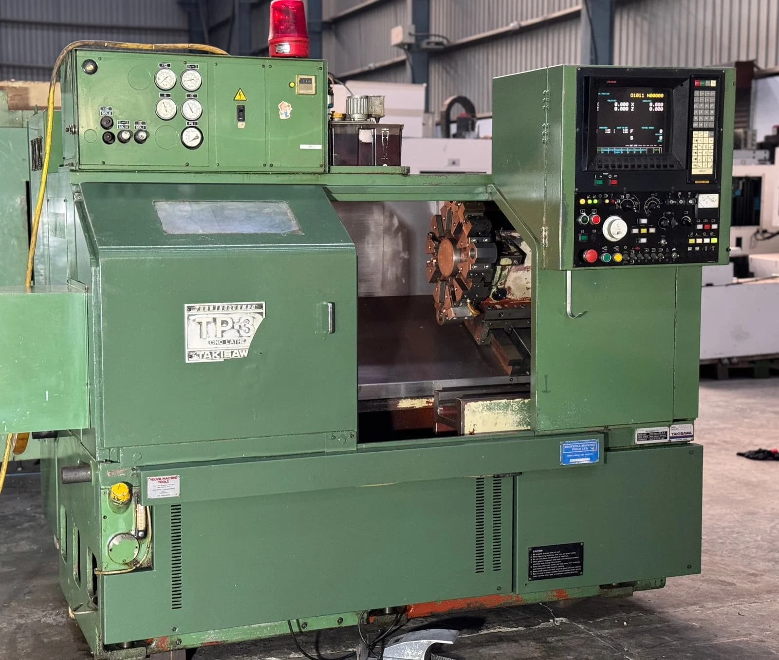 Used TAKISAWA TC-3 CNC LATHE — CNC Turning Centers