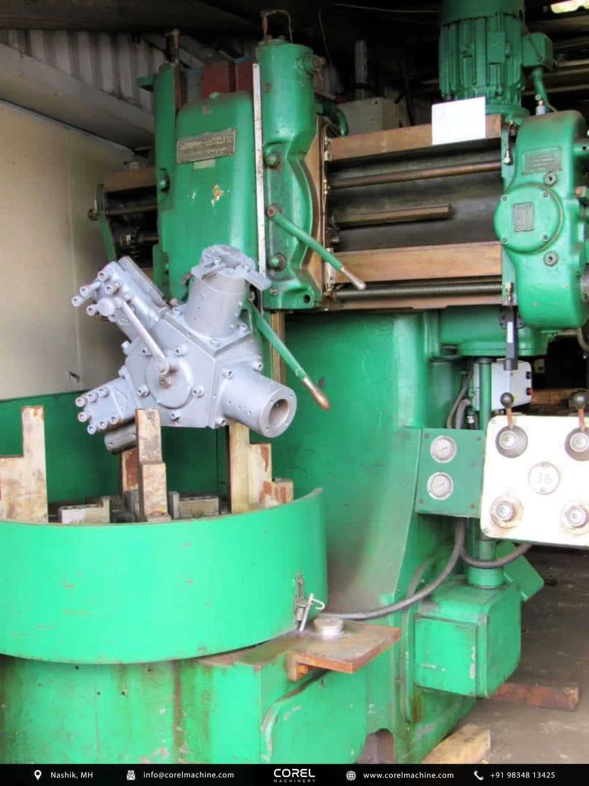 Used WEBSTER BENNETT 36" VTL — VTL