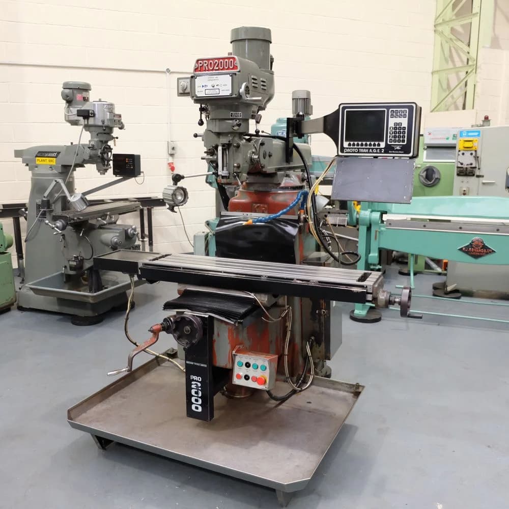 Used XYZ KRV PRO 2000 TURRET MILL — Milling Machines