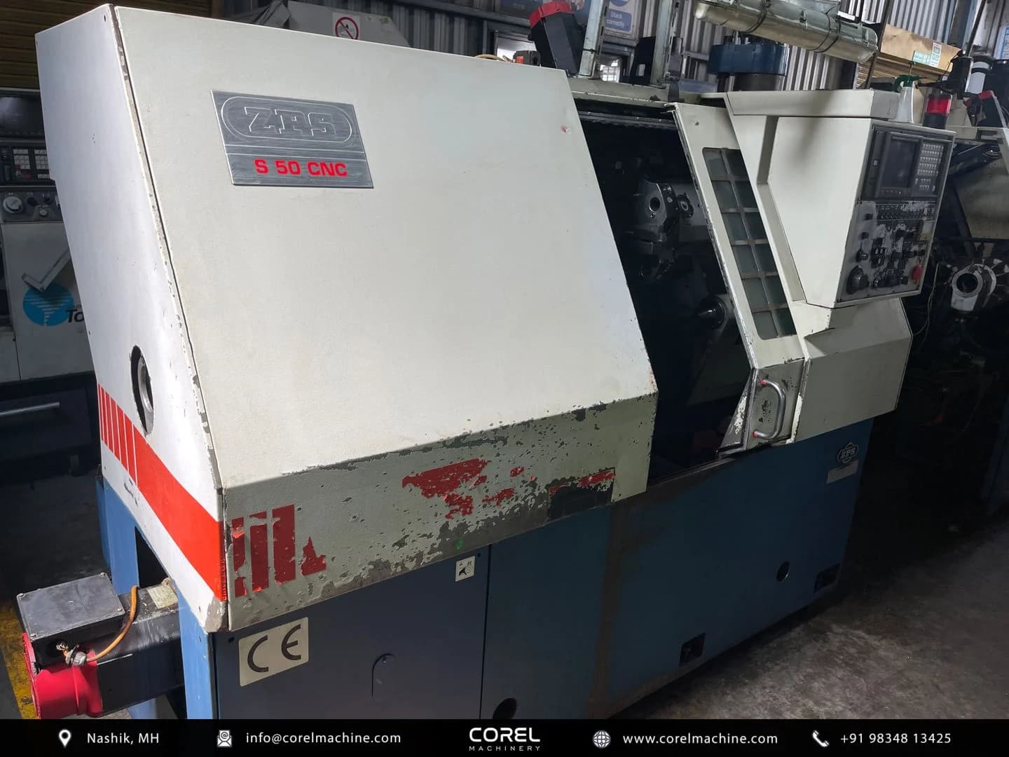Used ZPS S-50 CNC TURN-MILL CENTER — CNC Turning Centers
